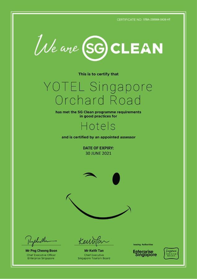 Yotel Singapore Orchard Road Eksteriør bilde
